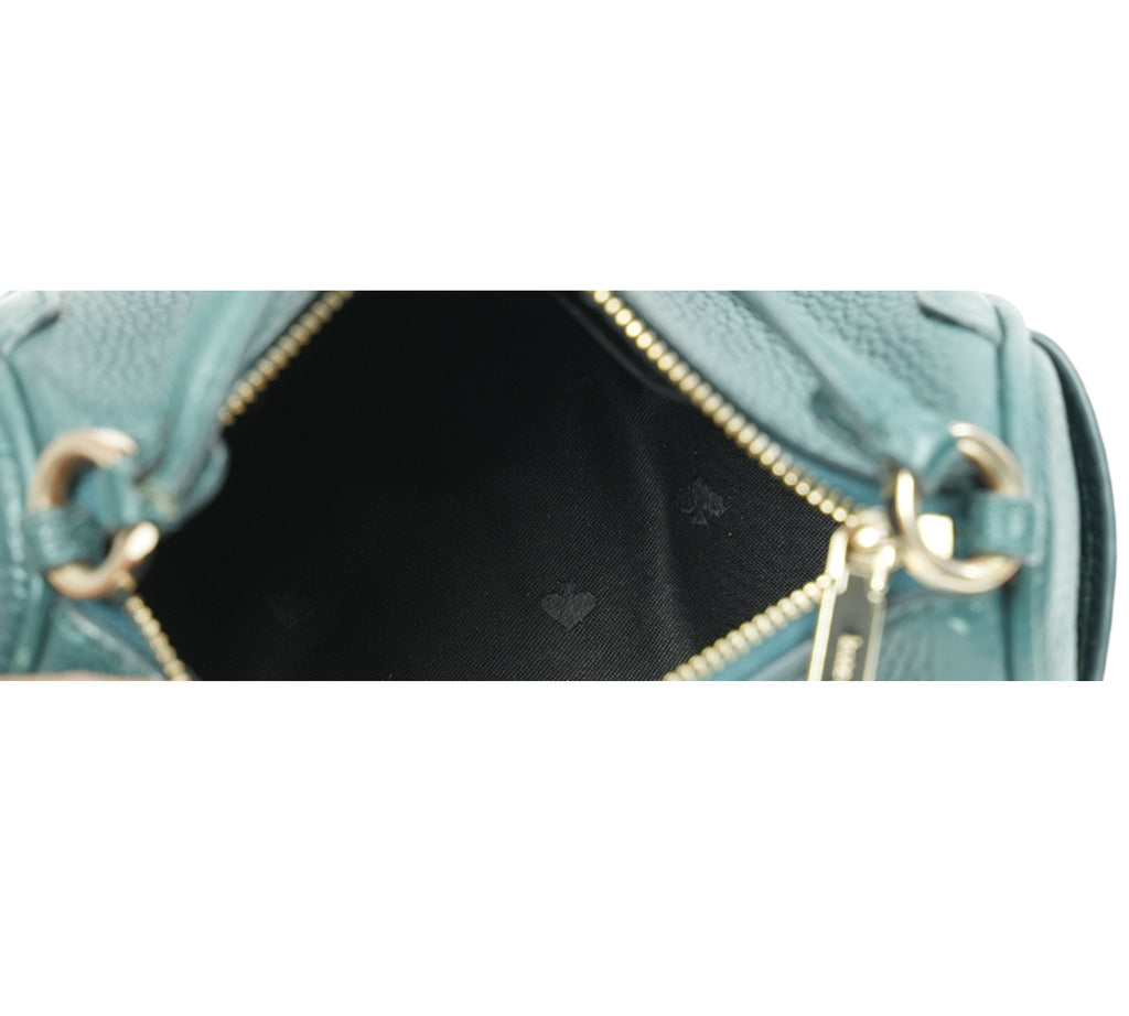 Smoosh Pebbled Leather Micro Crossbody Bag