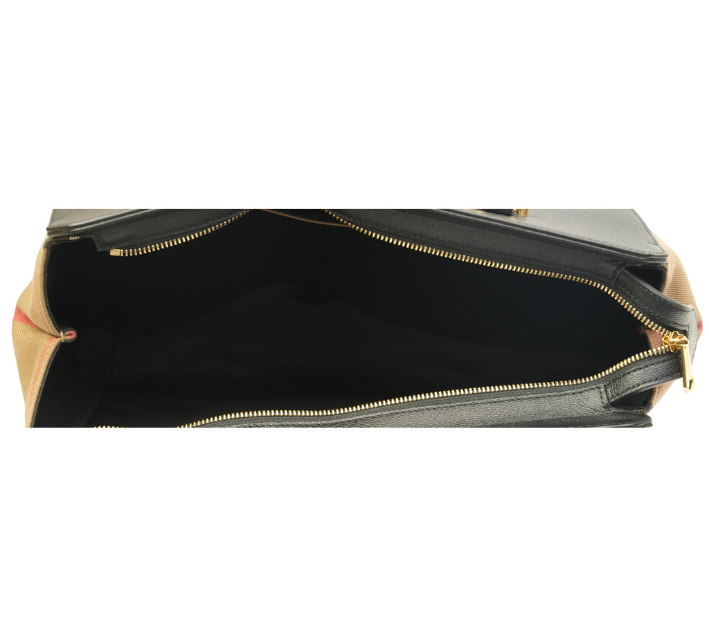 Black Banwell Leather Tote Bag