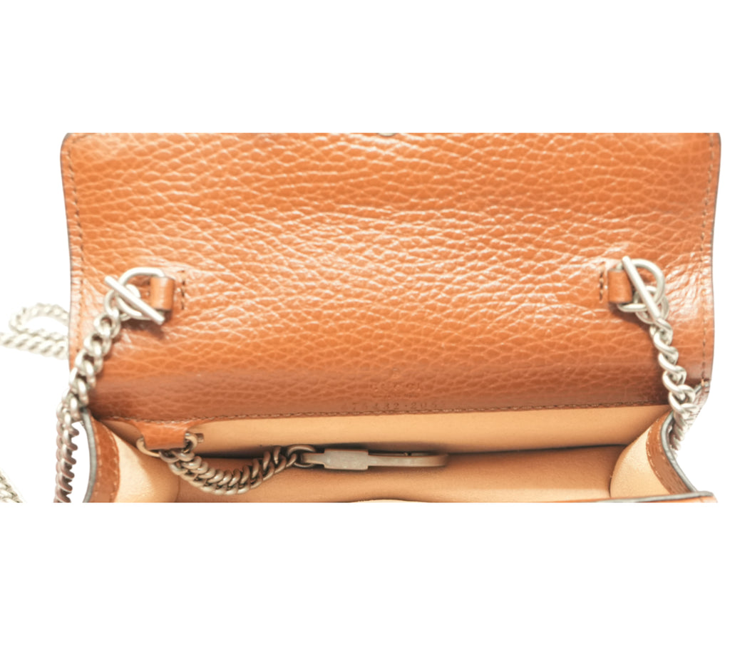 GG Denim Dionysus Super Mini Bag