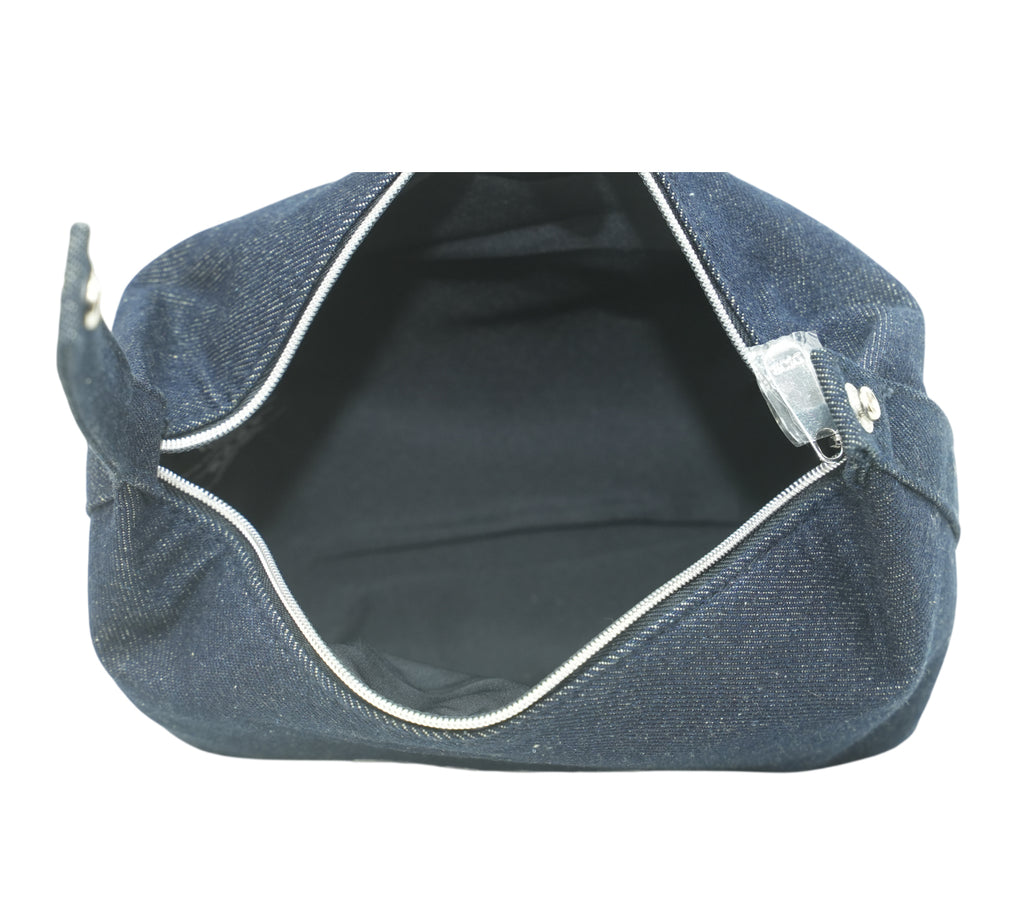 Denim Cosmetic Pouch