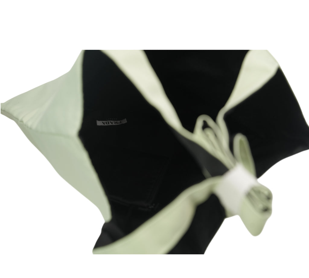 Reversible Nylon Tote Bag With Removable Pouch