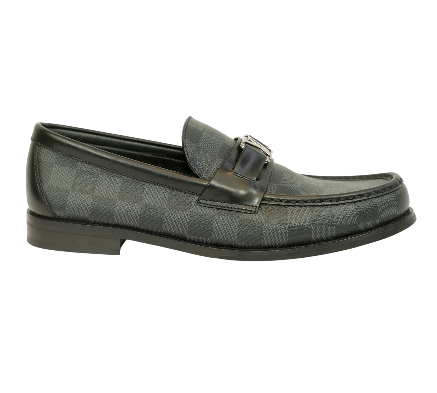 Damier Graphite Major Loafers Size - 7 UK
