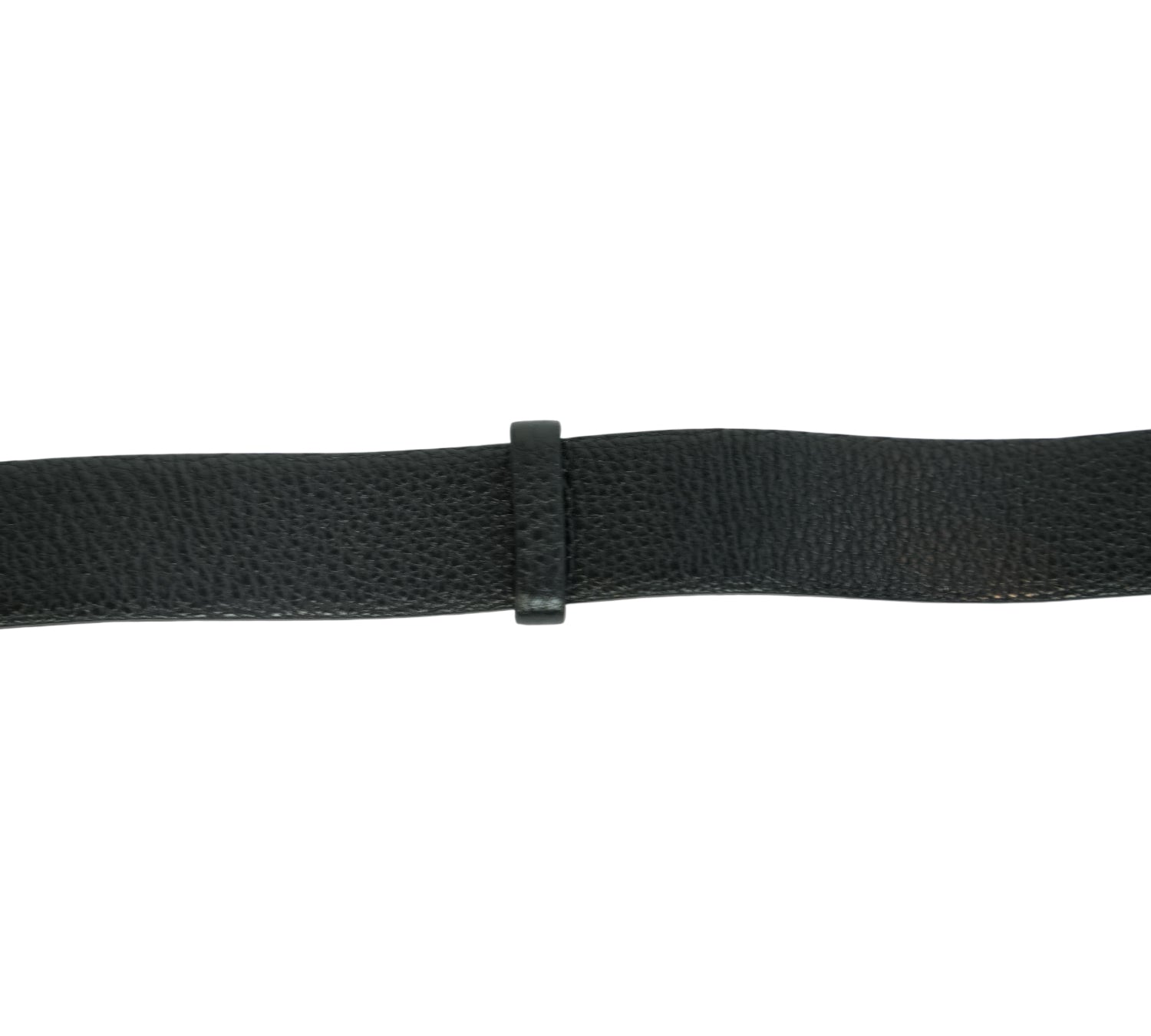 Black & Red Gancini Reversible Belt Size - 76 Cm