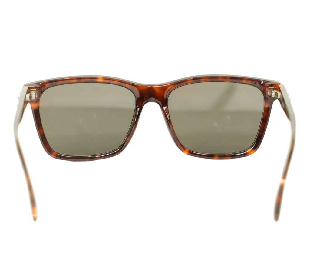 Havana Square Signature Sunglasses