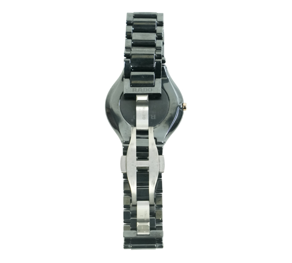 True Thinline Black Ceramic Watch