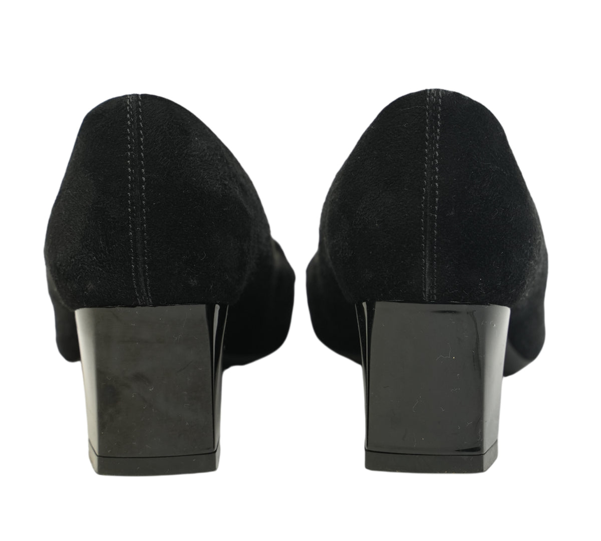Tods  Black Suede Loafer Pumps Size 35 - Eur