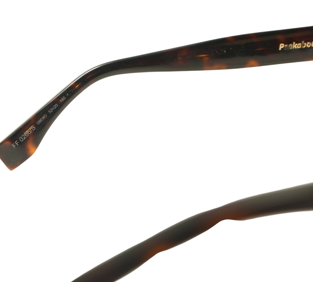 Peekaboo Cat-Eye Sunglasses
