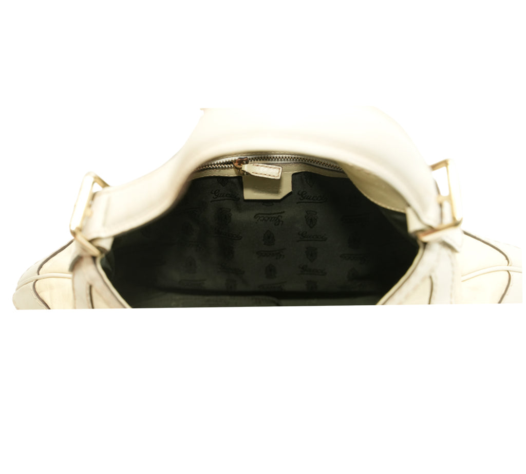 Cream Medium Queen Hobo Bag