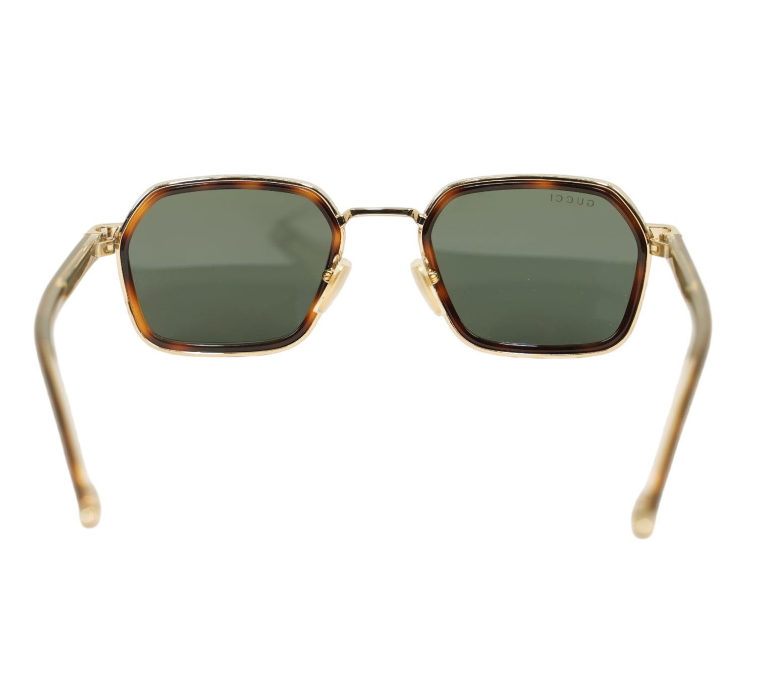 Havana Square Frame Sunglasses