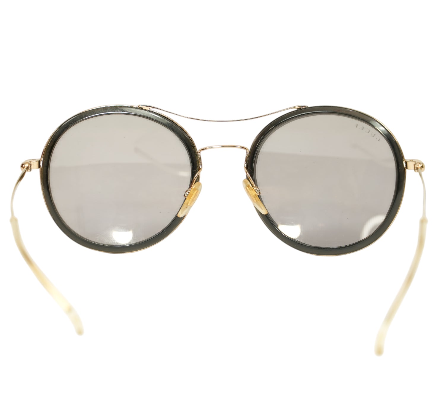Dark Grey Round Sunglasses