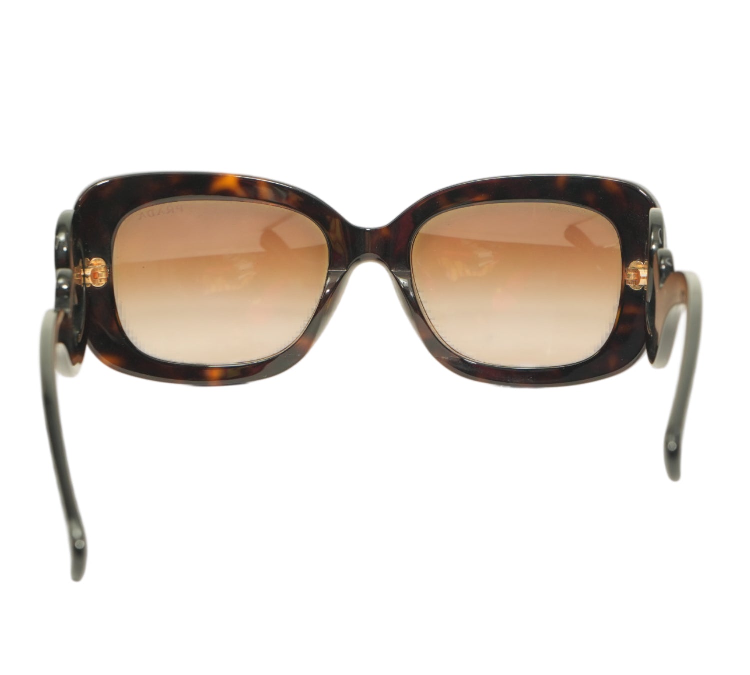 Prada  Minimal Baroque Square Sunglasses