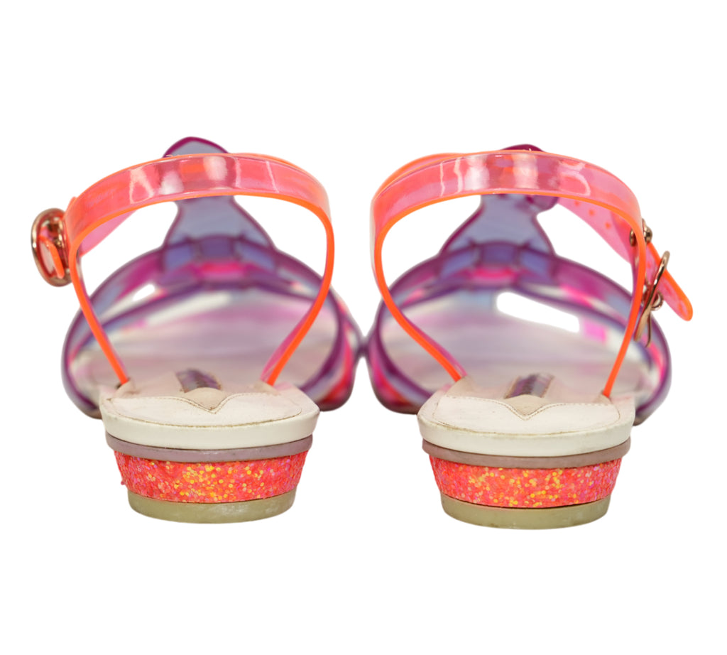 Violeta Jelly Flat Sandal Size 36.5 - Eur