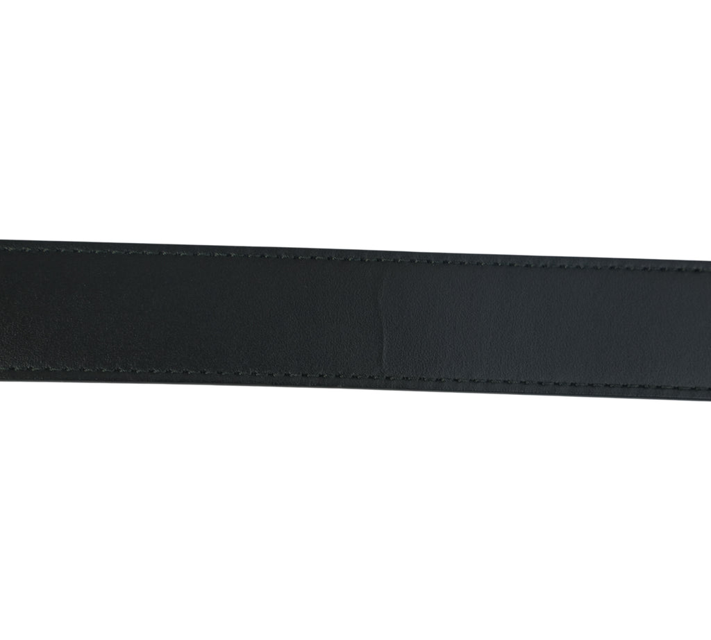 Black Reversible & Adjustable Gancini Belt Size - 95 Cm