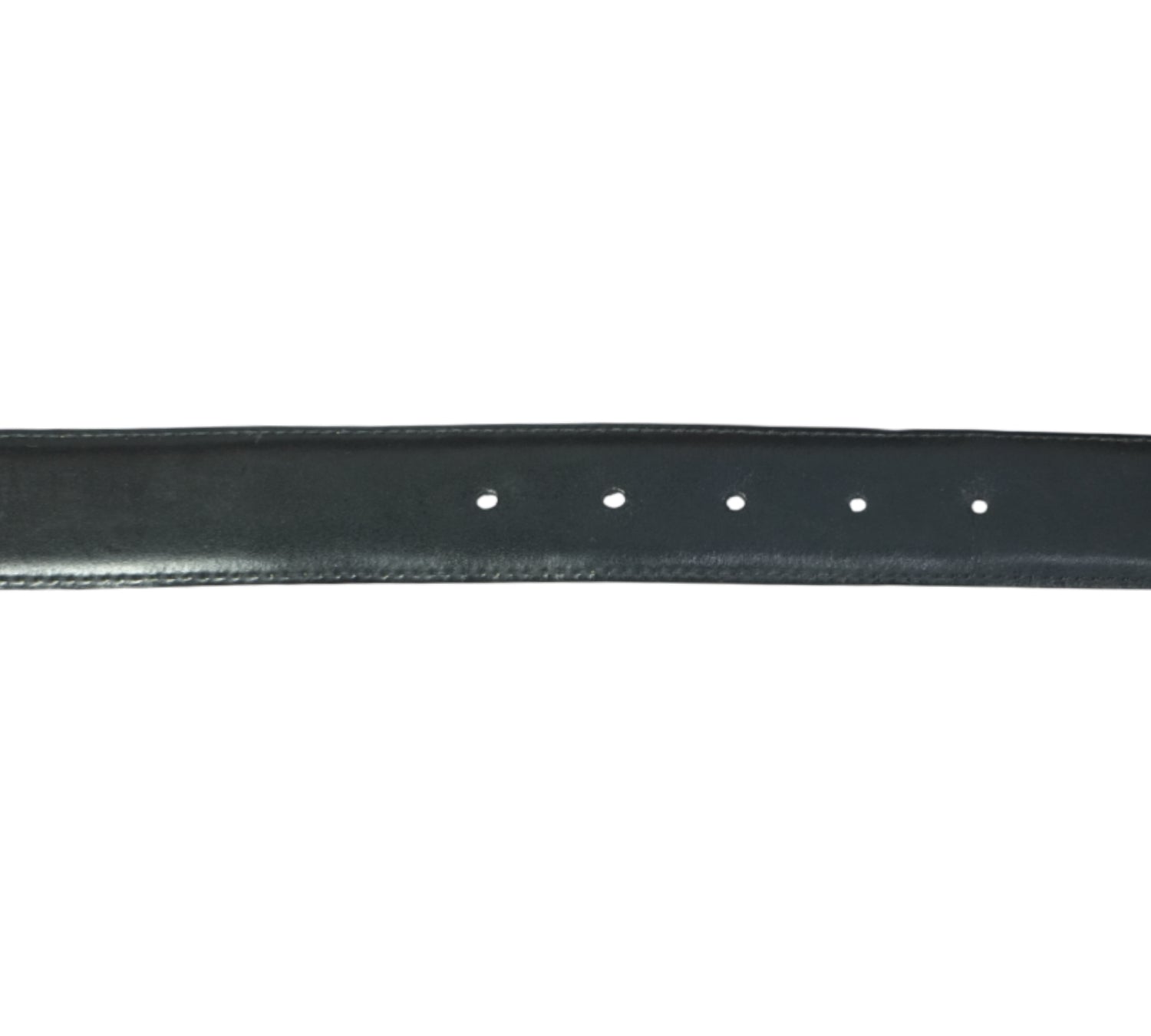 Bally  Mirror B Buckle Reversible Leather Belt Size - 80 Cm