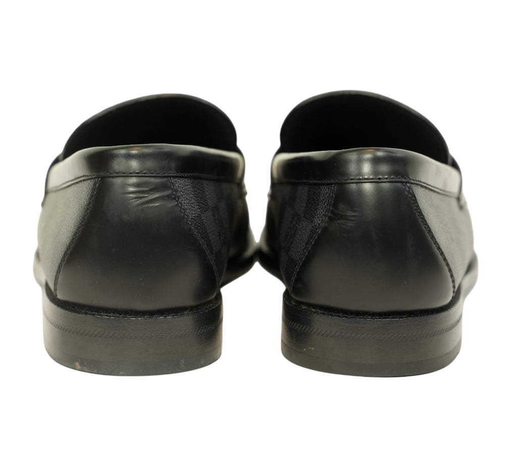 Damier Graphite Major Loafers Size - 7 UK