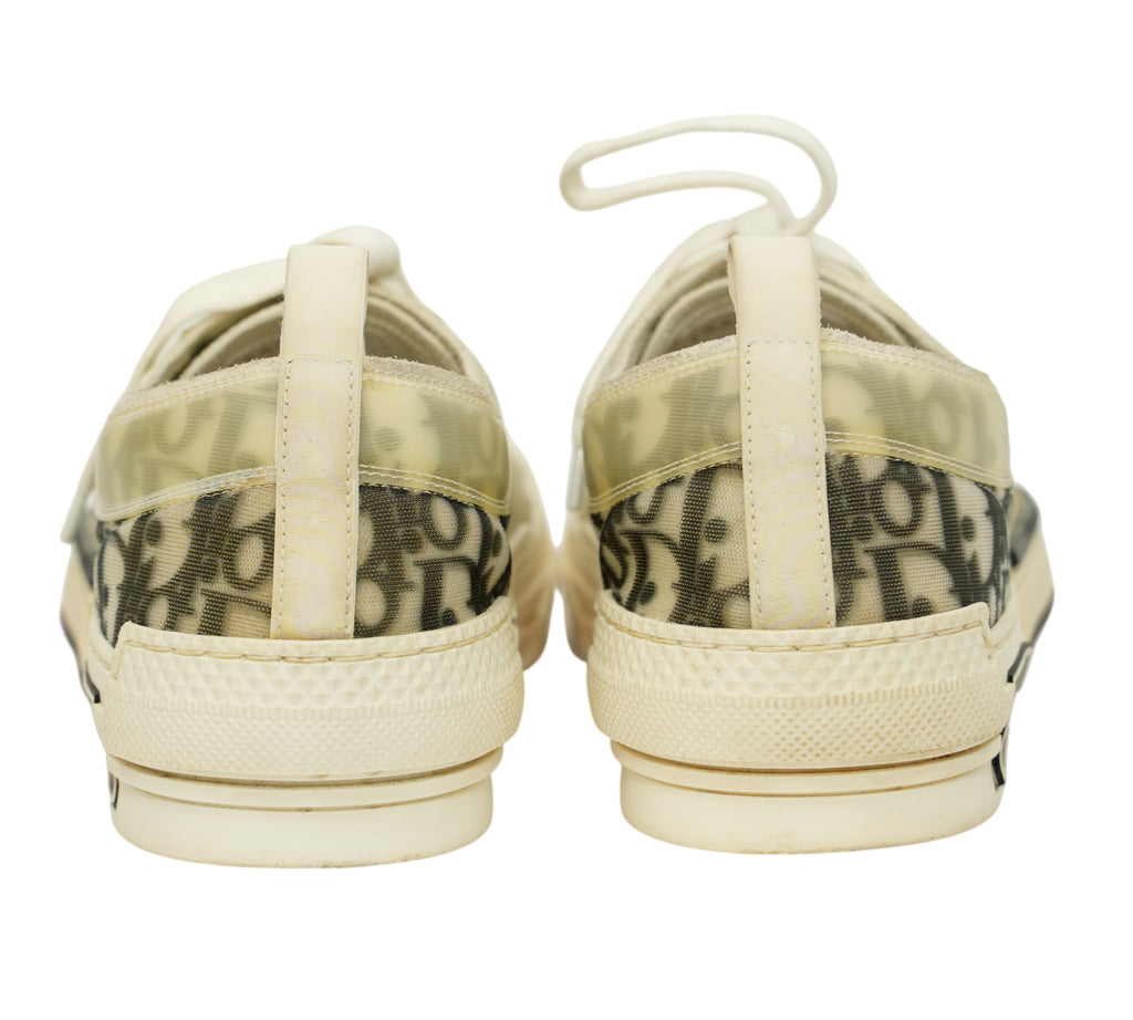 Oblique Canvas Low-Top Sneaker Size 42 - Eur