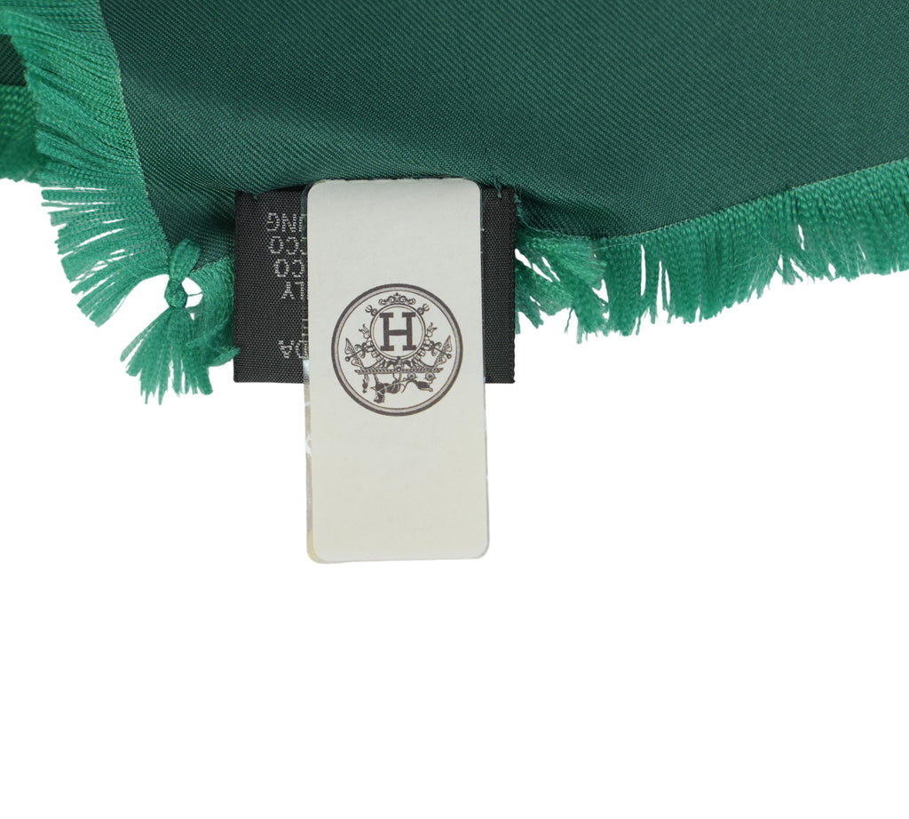 Green Eperon D'Or Sellier Scarf