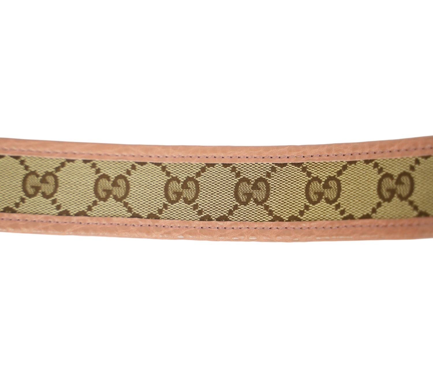 GG Canvas Lovely Heart Buckle Belt Size - 80 Cm