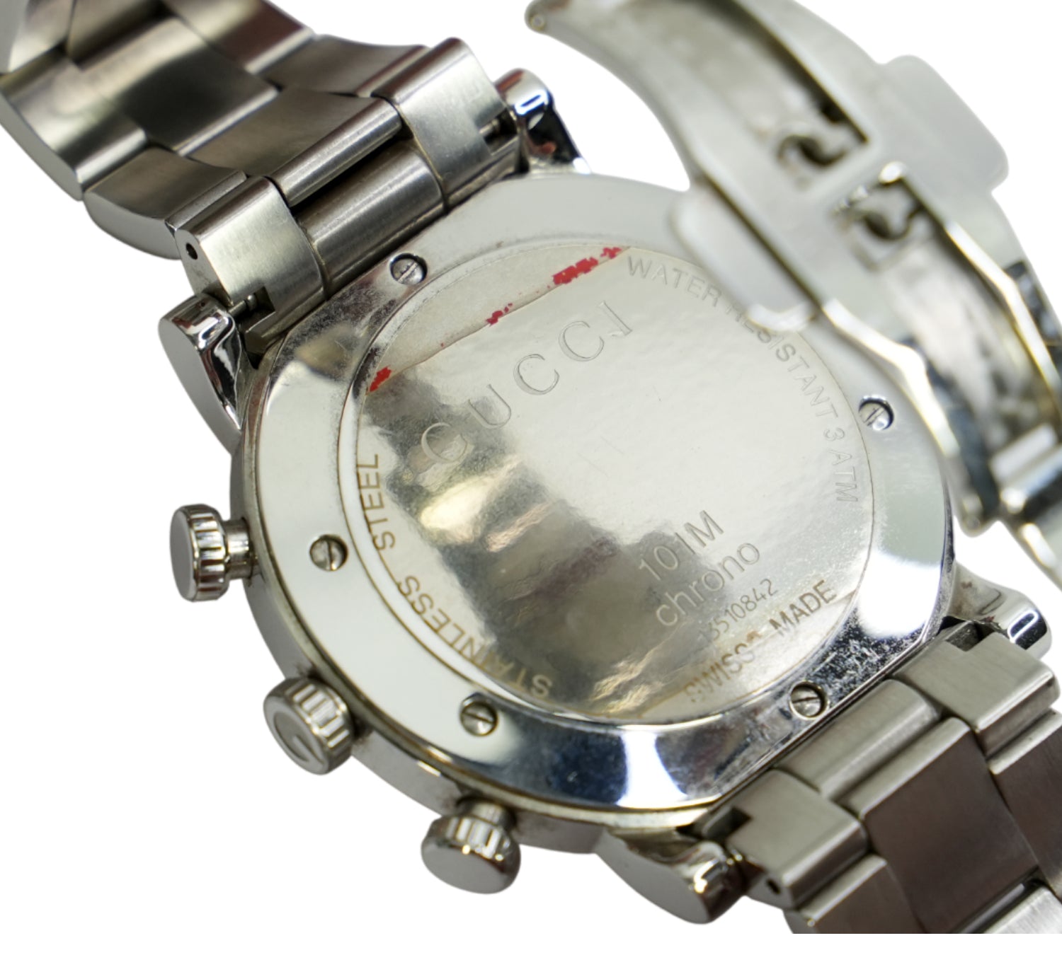 G-Chrono Diamond Mother Of Pearl Dial Chronograph Watch