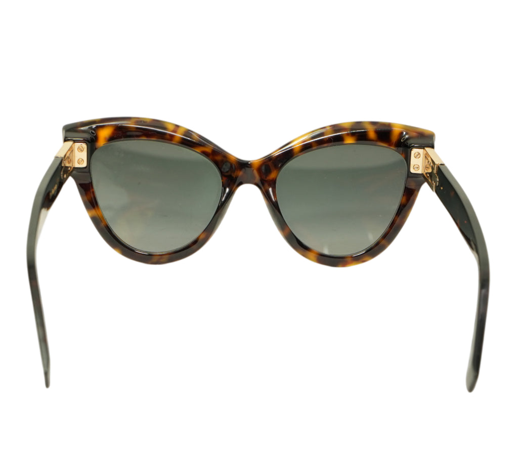 Peekaboo Cat-Eye Sunglasses