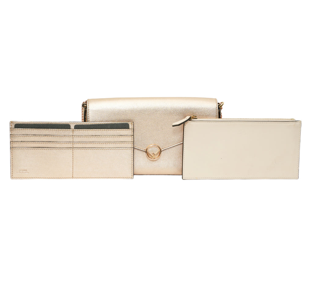 Rose Gold Envelope Wallet On Chain