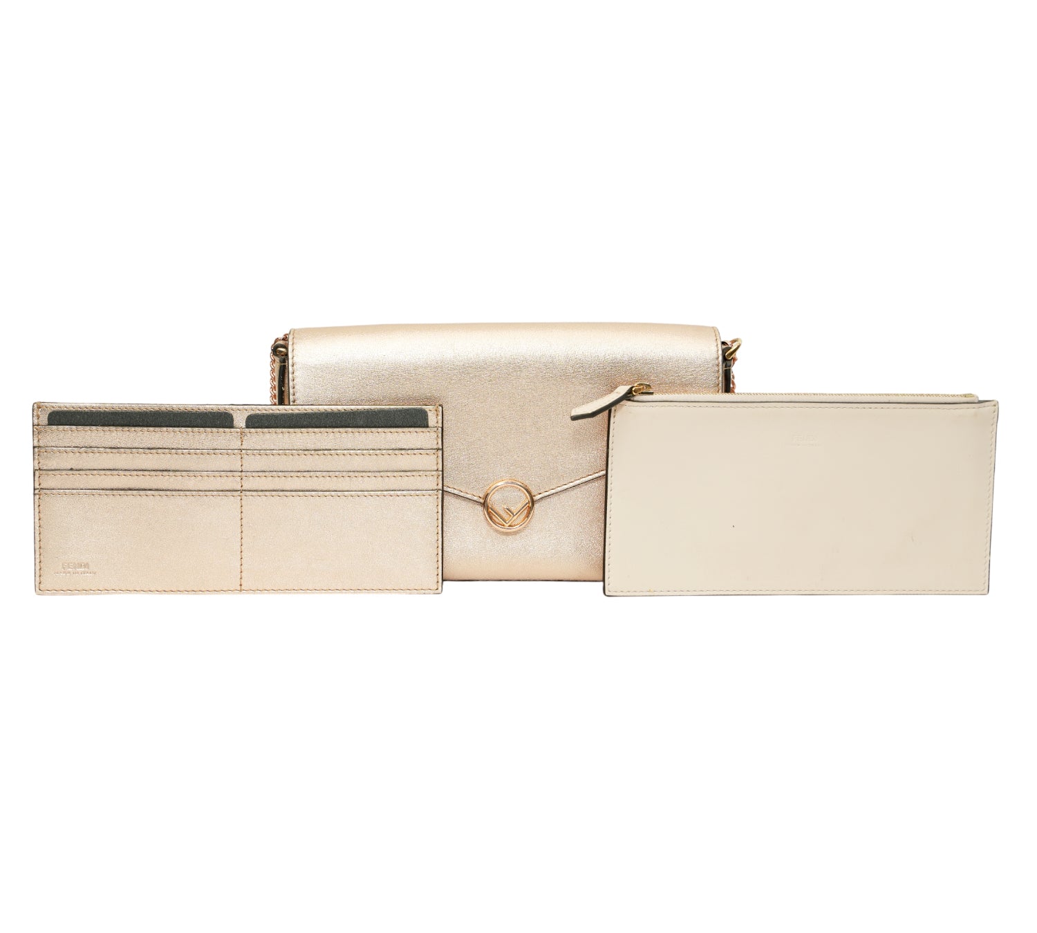 Rose Gold Envelope Wallet On Chain