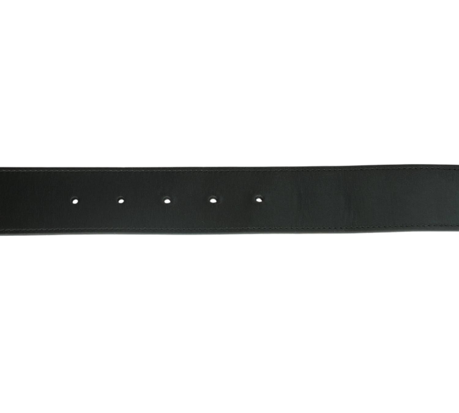 GG Marmont Black Leather Belt Size - 90 Cm