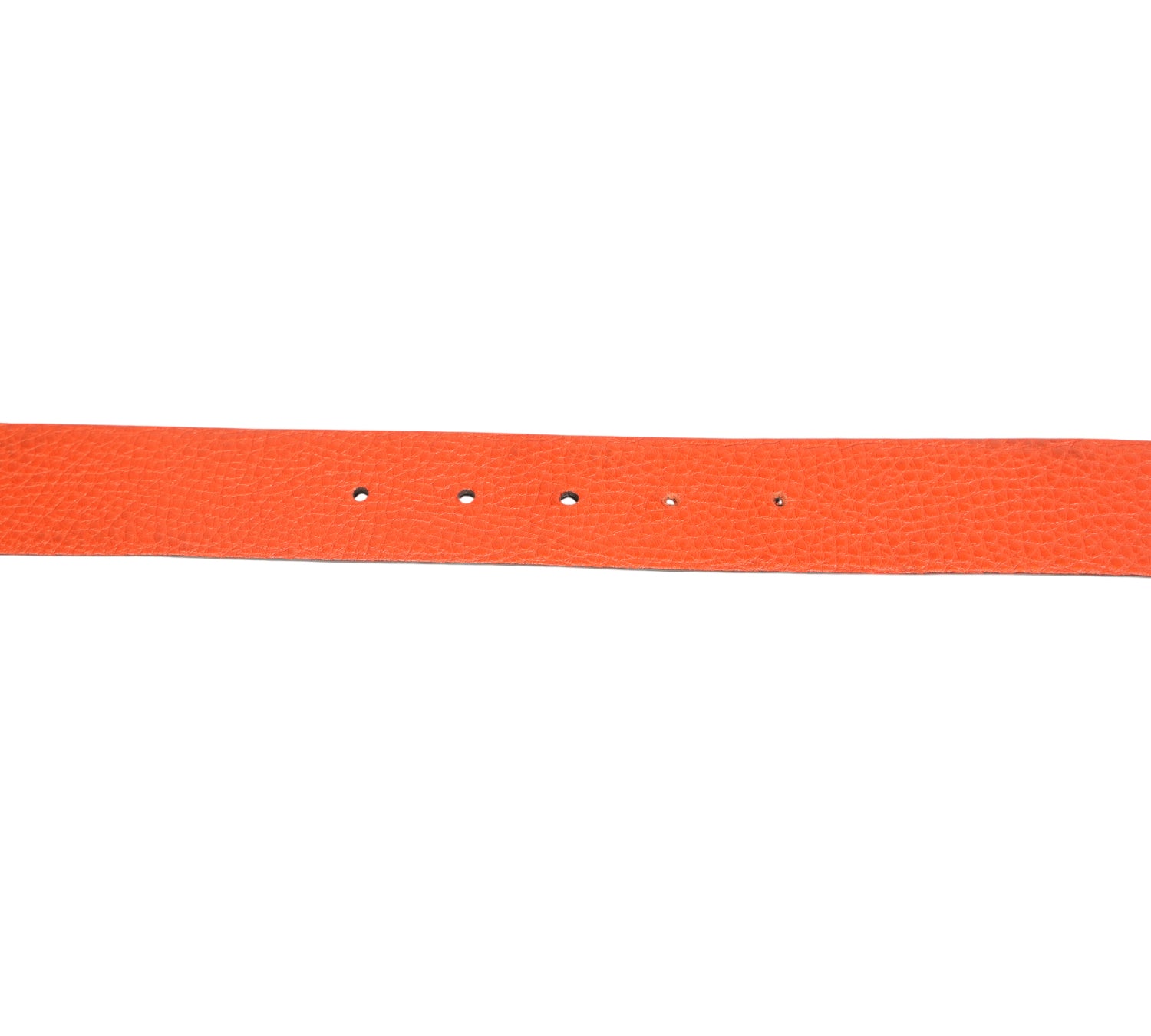 Black & Red Gancini Reversible Belt Size - 76 Cm