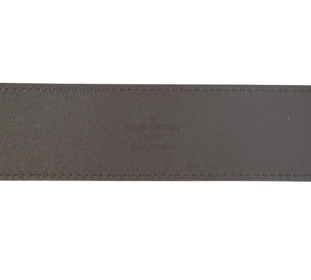 LV Initiales Damier Ebene Belt Size 90 - Cm