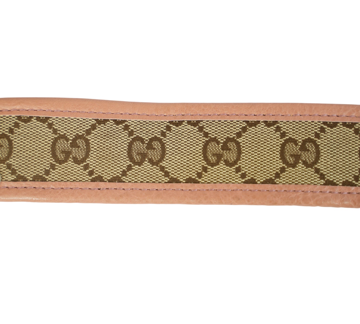 GG Canvas Lovely Heart Buckle Belt Size - 80 Cm