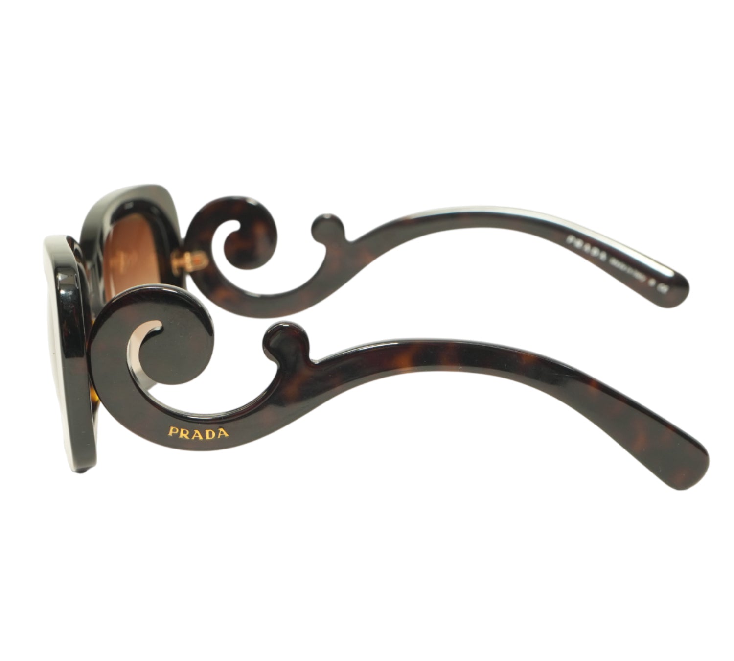 Prada  Minimal Baroque Square Sunglasses