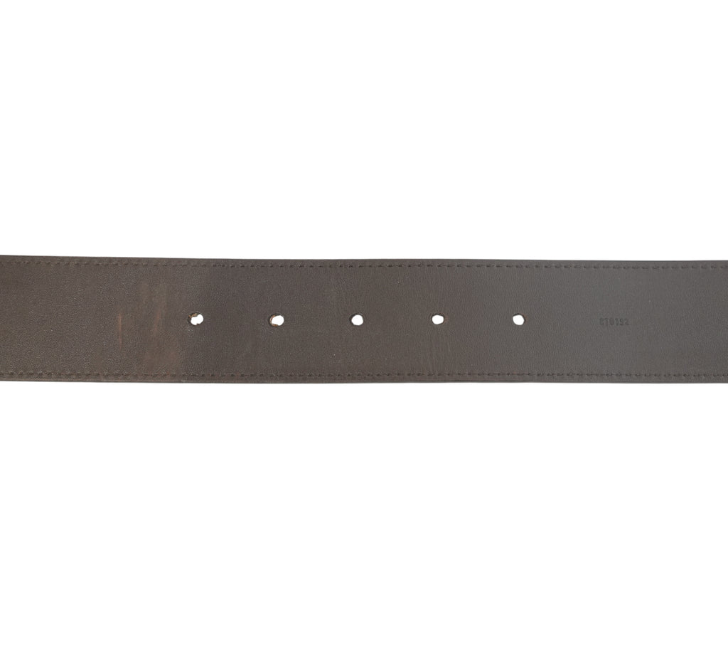 LV Initiales Damier Ebene Belt Size 90 - Cm