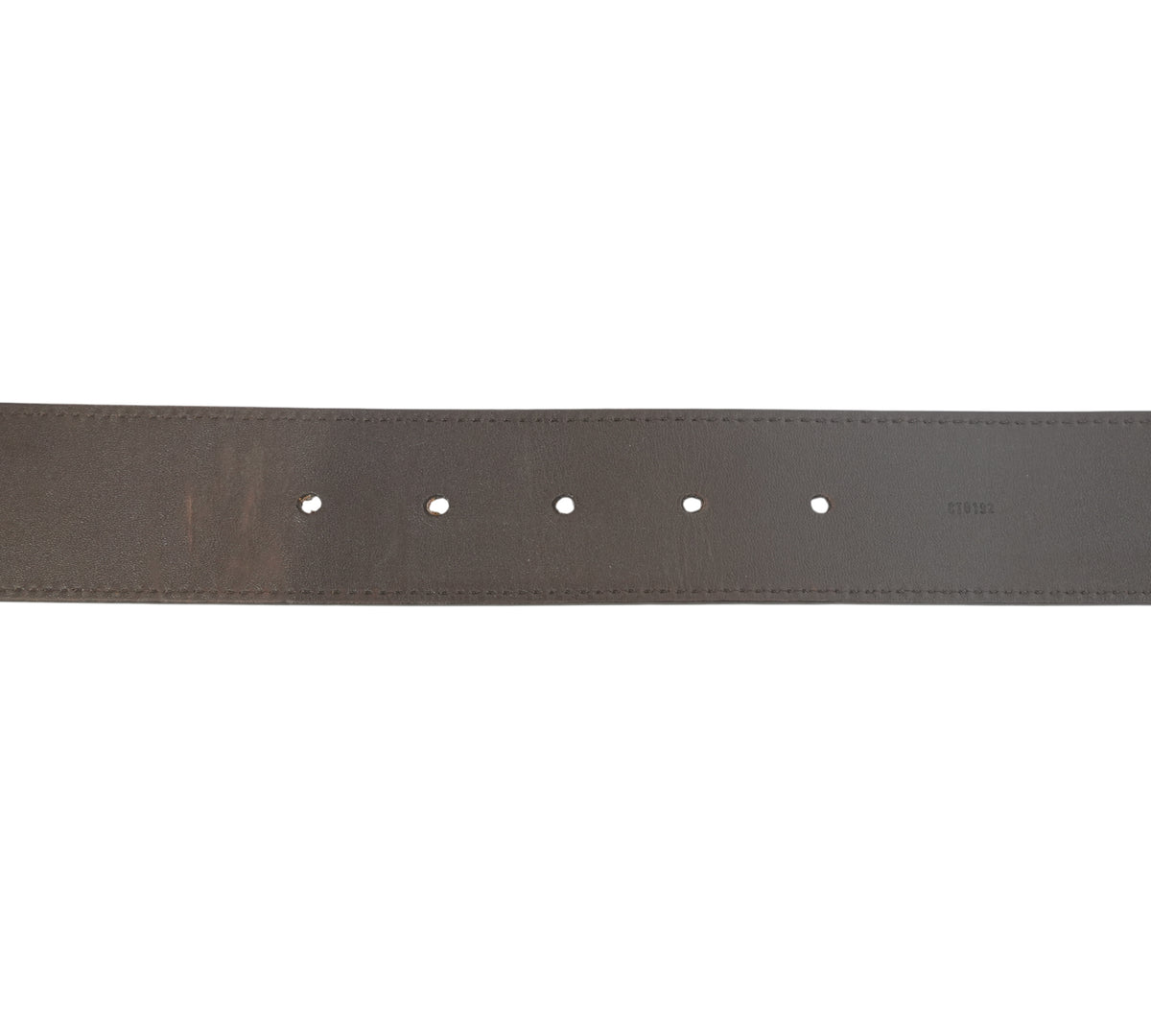  Louis Vuitton LV Initiales Damier Ebene Belt Size 90 - Cm