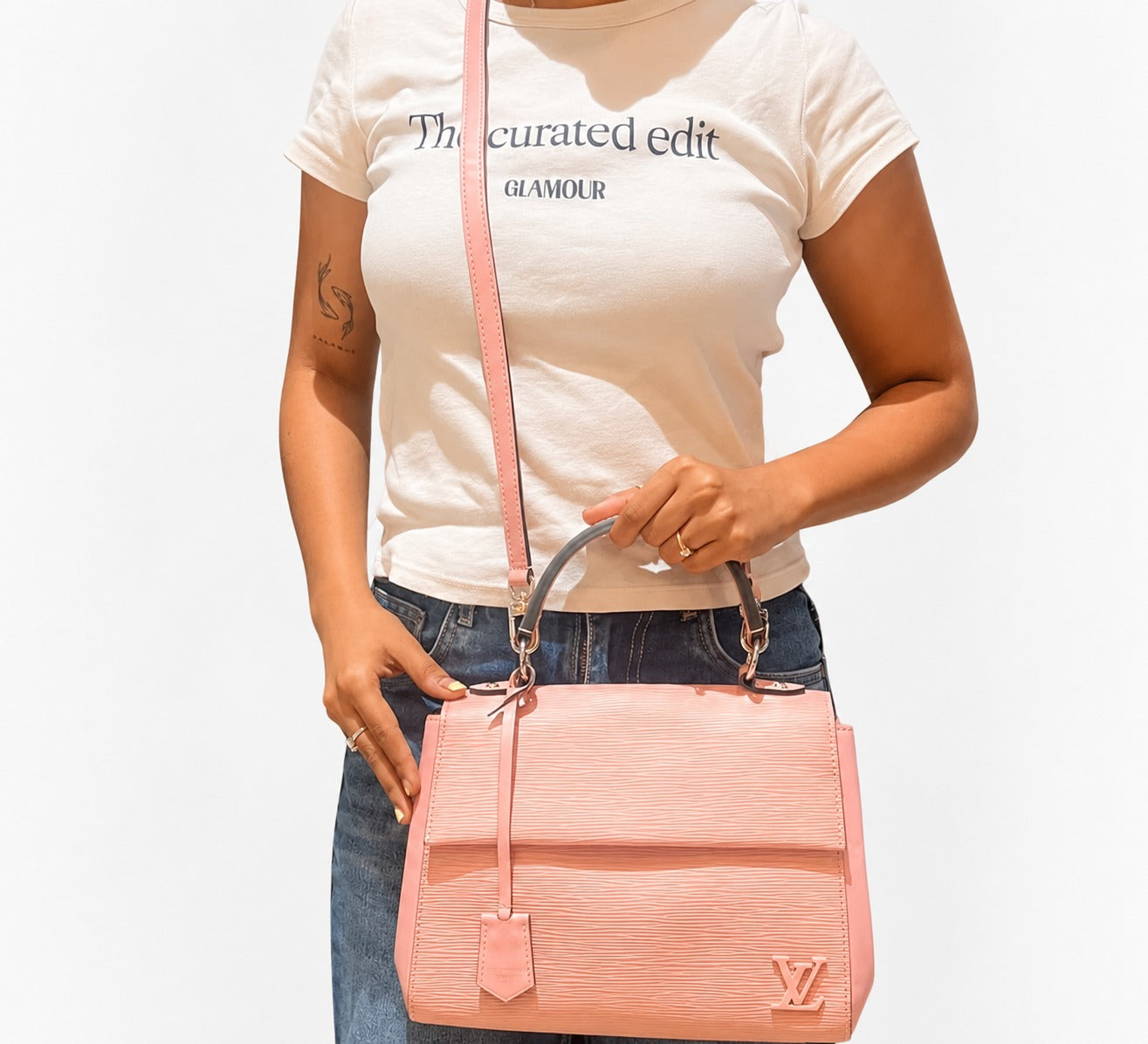 Dune Epi Leather Cluny MM Bag