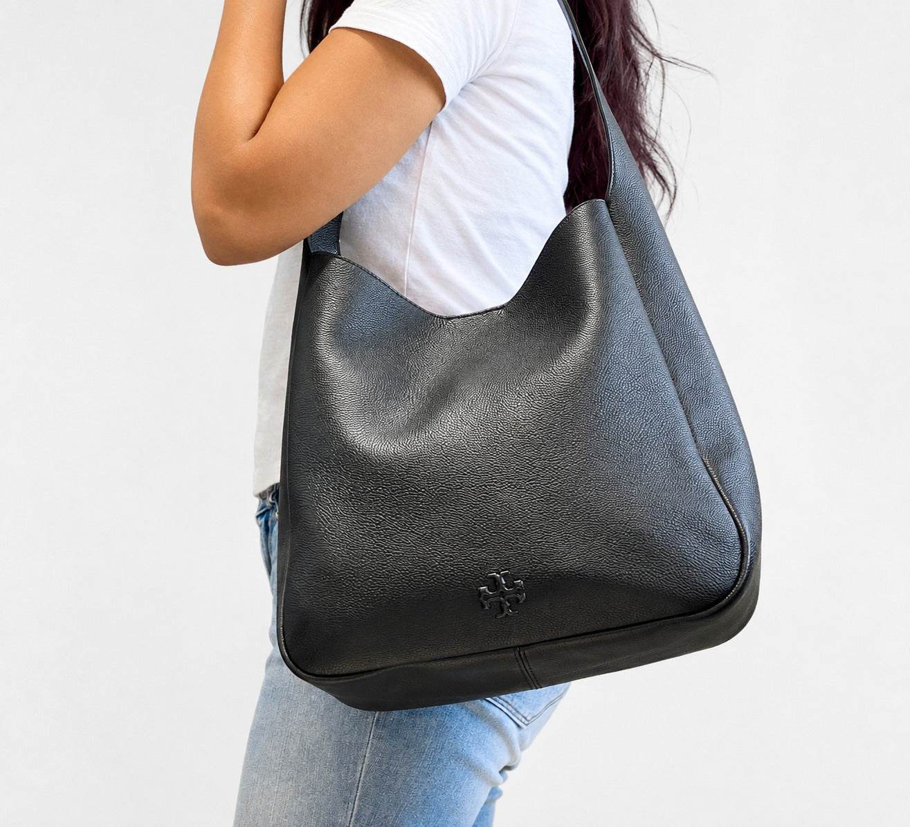 Black Romy Hobo Bag
