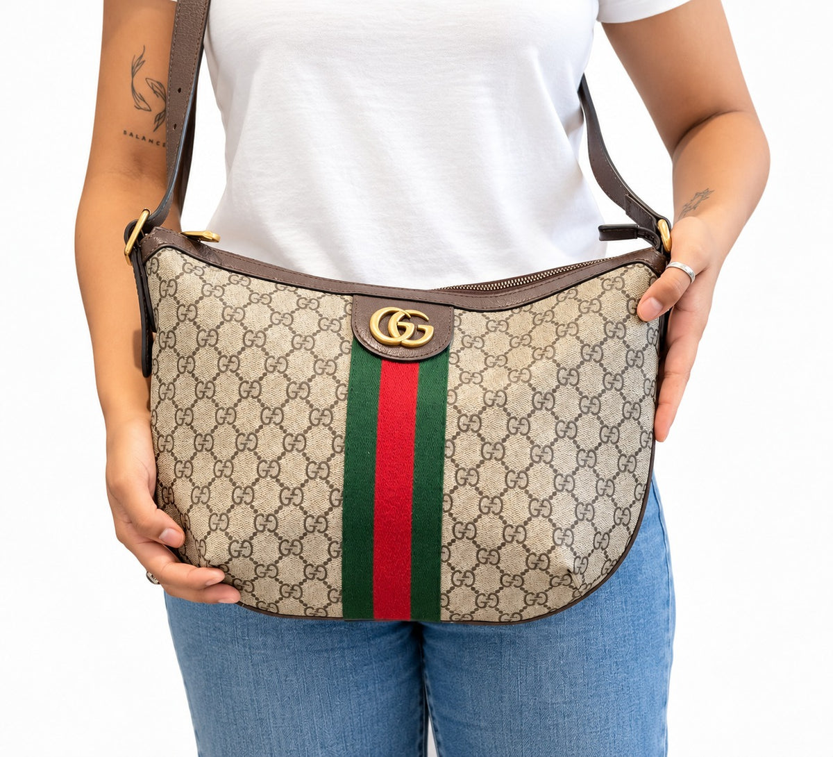 Gucci   Ophidia GG Small Shoulder Bag