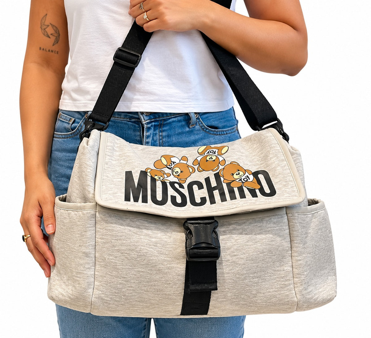 Moschino  Teddy Bear Baby Diaper Bag