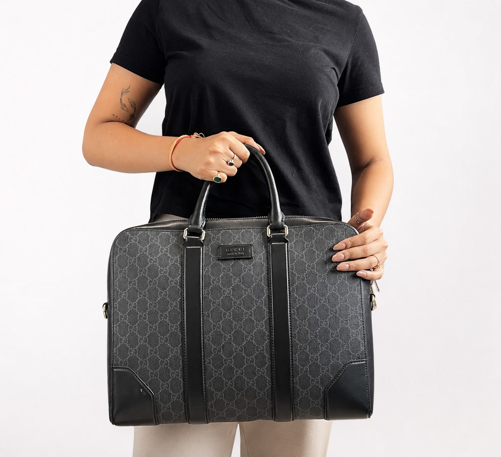 GG Supreme Slim Briefcase