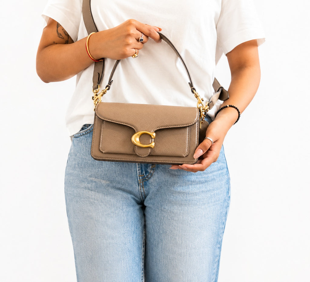 Dark Stone 26 Tabby Shoulder Bag