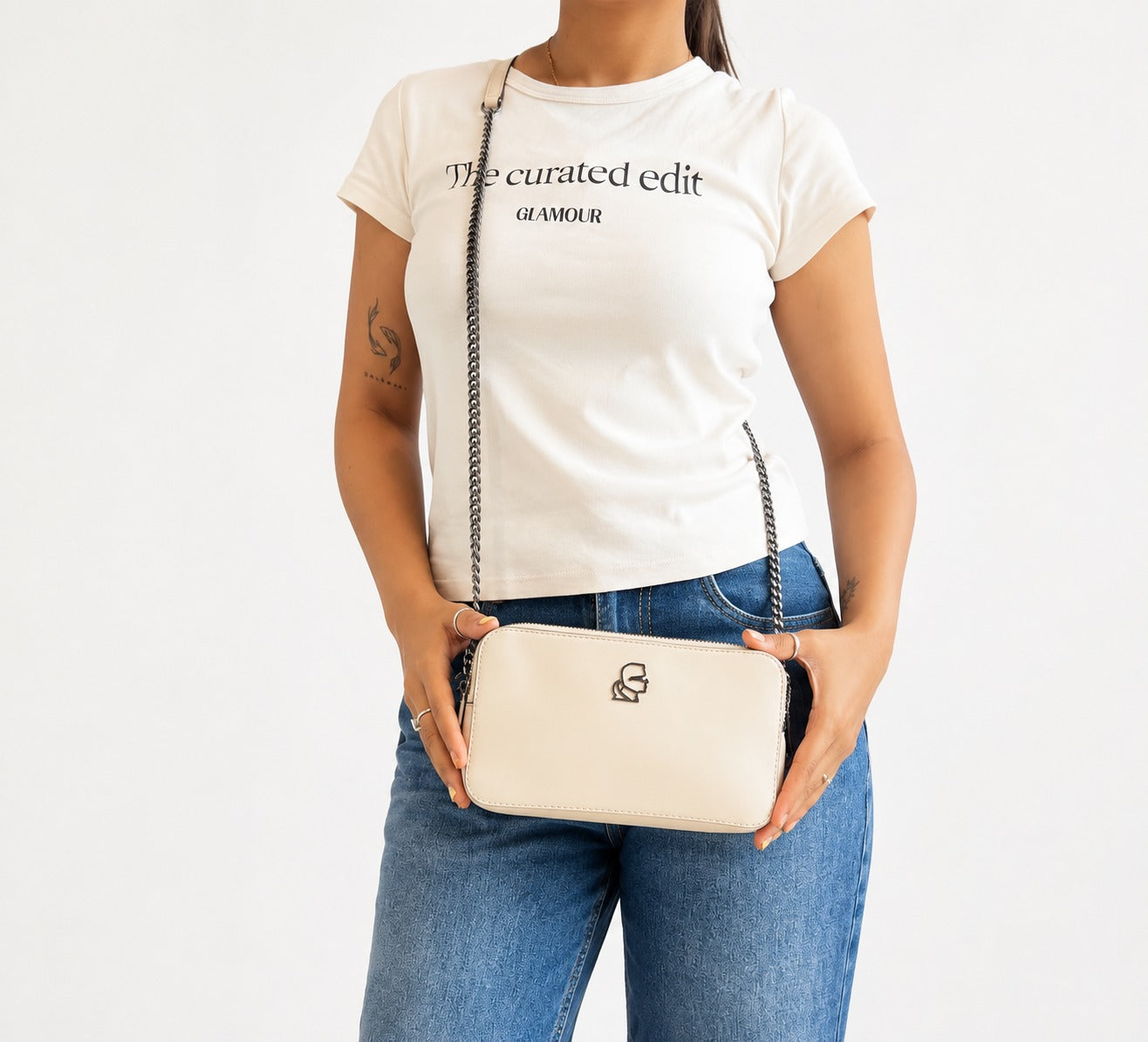 Off-White K/Ikonik 2.0 Leather Camera Bag