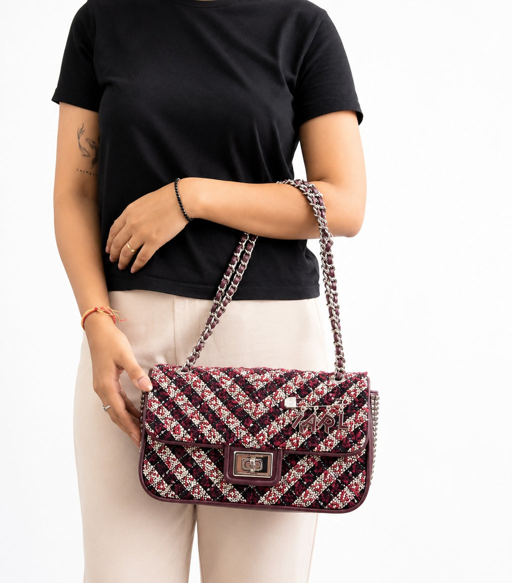 Paris Agyness Medium Shoulder Bag
