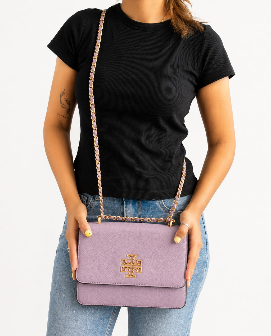 Allium Purple Britten Combo Crossbody Bag