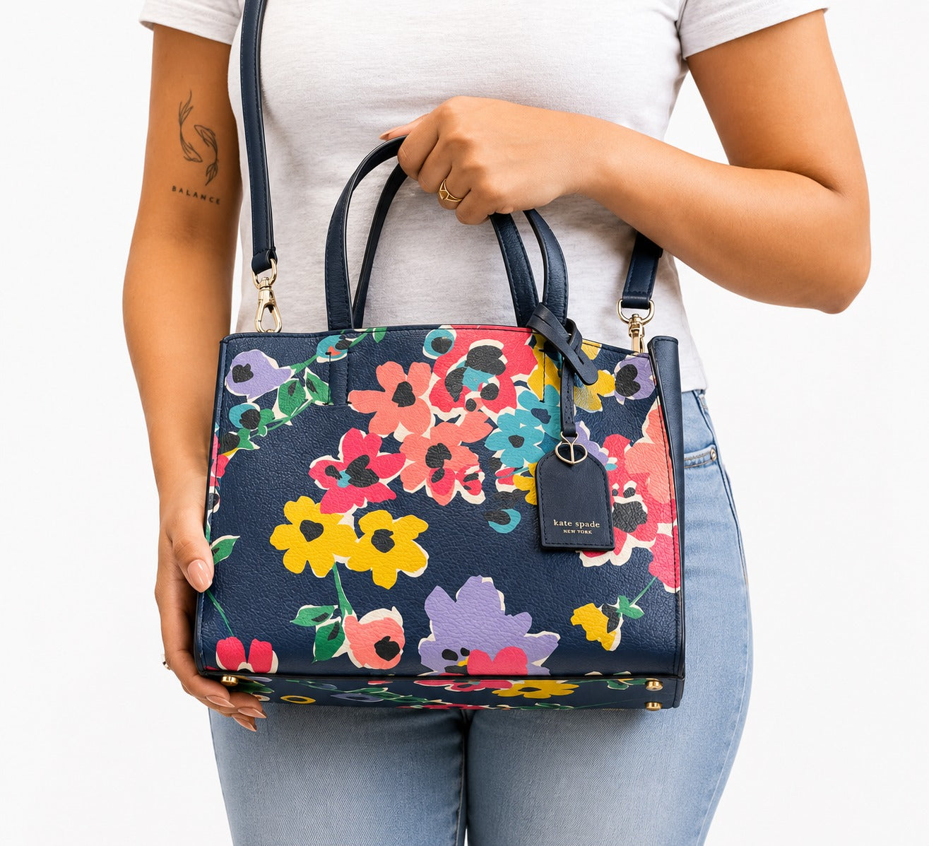 Kate Spade Sam Wildflower Bouquet Medium Satchel