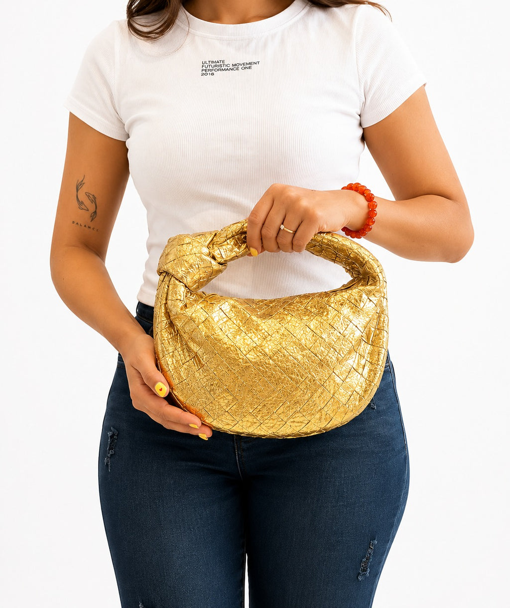 Gold Mini Jodie Bag