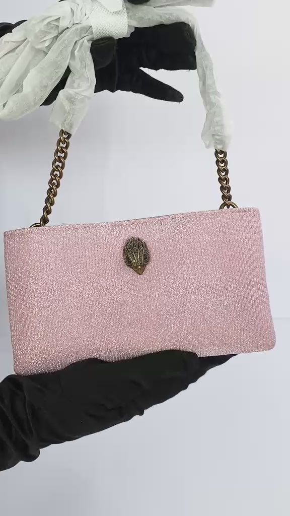 Pale Pink Chain Pouch
