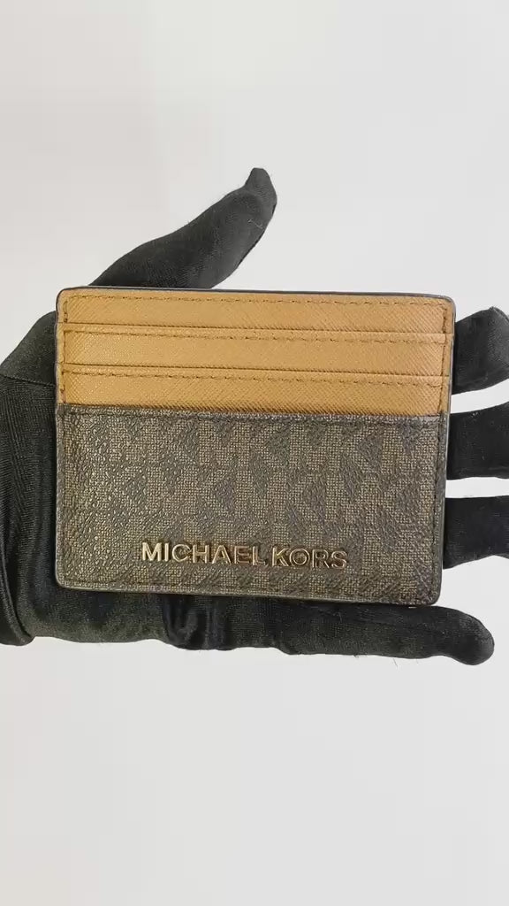 Jet Set Small Logo Card Case